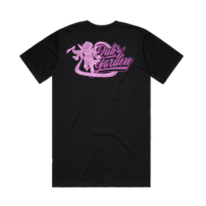 Dubz Garden - Cherub T-Shirt Black & Pink