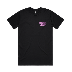 Dubz Garden - Cherub T-Shirt Black & Pink