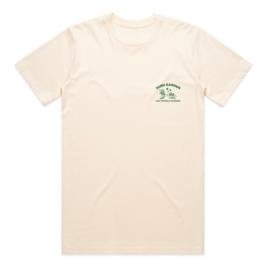 Dubz Garden - Tree Trimming & Gardening Service T-shirt Creme