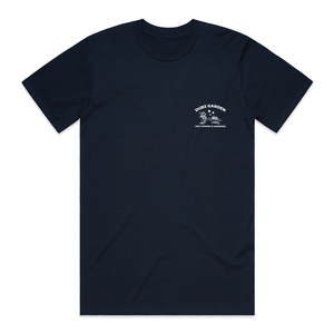 Dubz Garden - Tree Trimming & Gardening Service T-shirt Navy