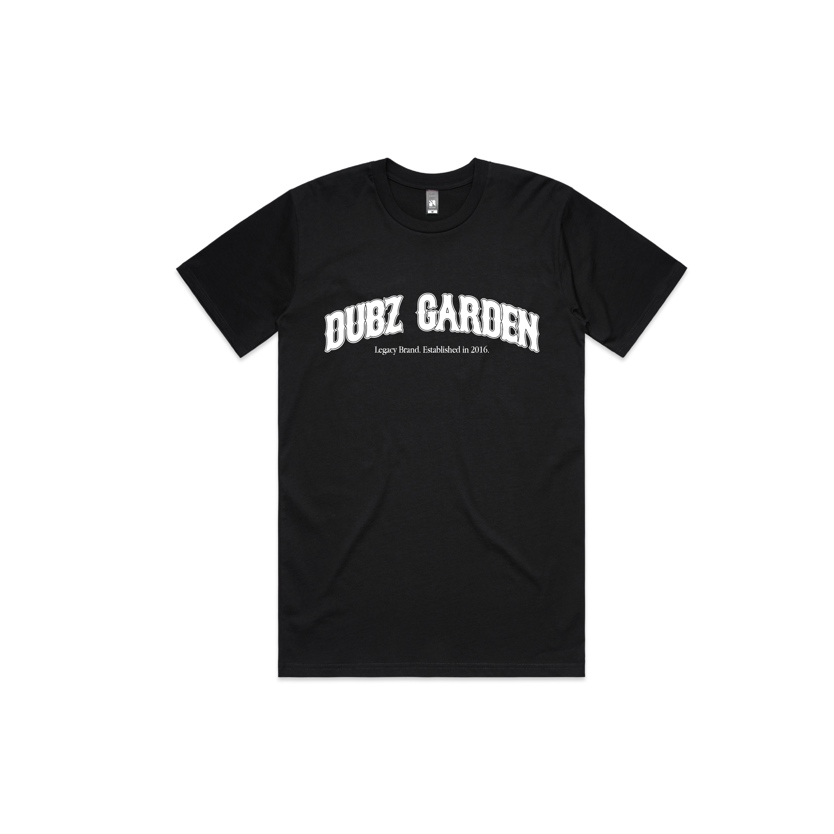 DUBZ GARDEN LEGACY T-SHIRT- BLACK