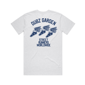 Dubz Garden Street Runners T-shirt- Heather Grey