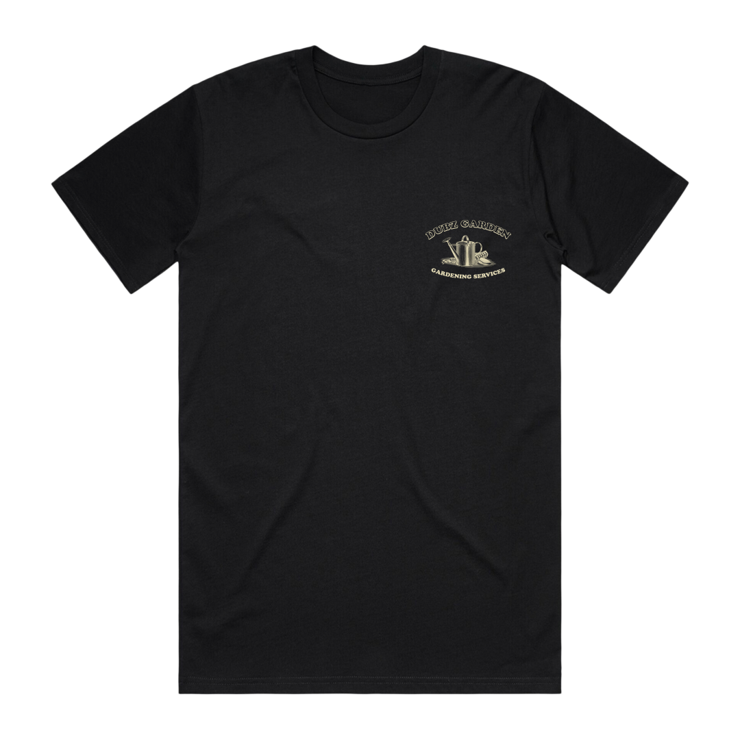 Dubz Garden Gardening Service T-shirt - Black