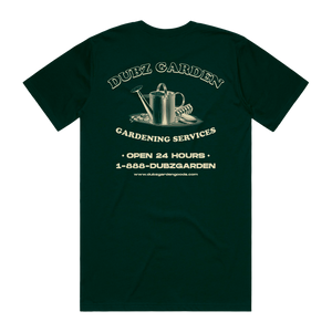 Dubz Garden Gardening Service T-shirt - Green